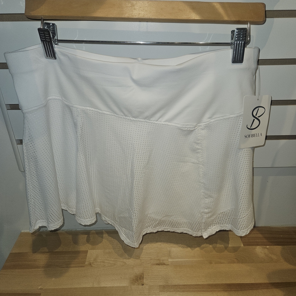 Sofi Bella White Women's Skirt